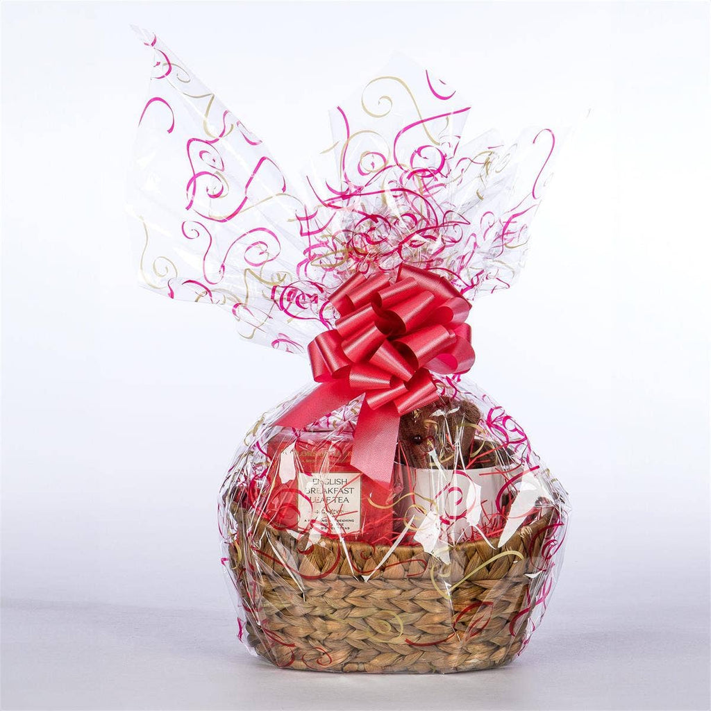 Natural Hyacinth Tub w/Cutout Handles