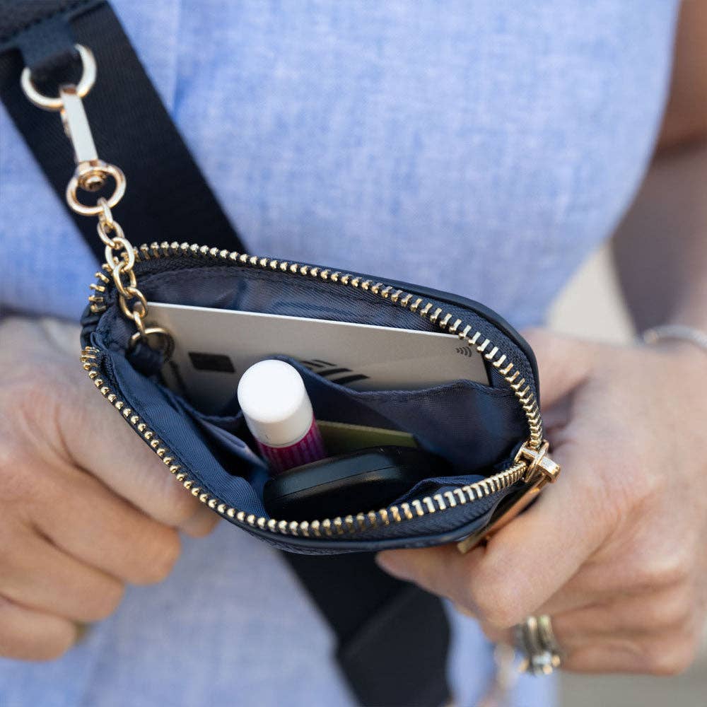 Clip & Go Strap w/RFID Pouch Solid