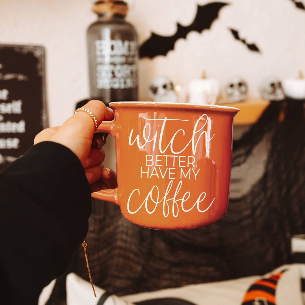 Neutral Fall Coffee Mug, Ceramic Cups for Autumn Home Accent