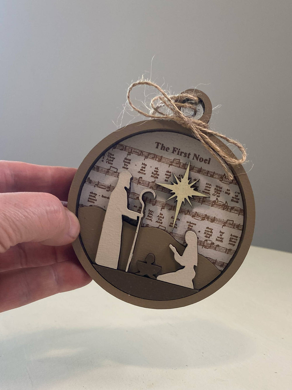 The First Noel Ornament or Gift Tag