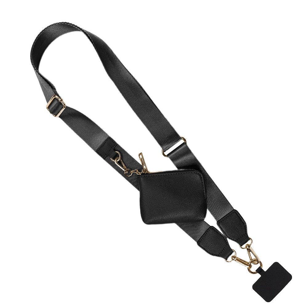 Clip & Go Strap w/RFID Pouch Solid