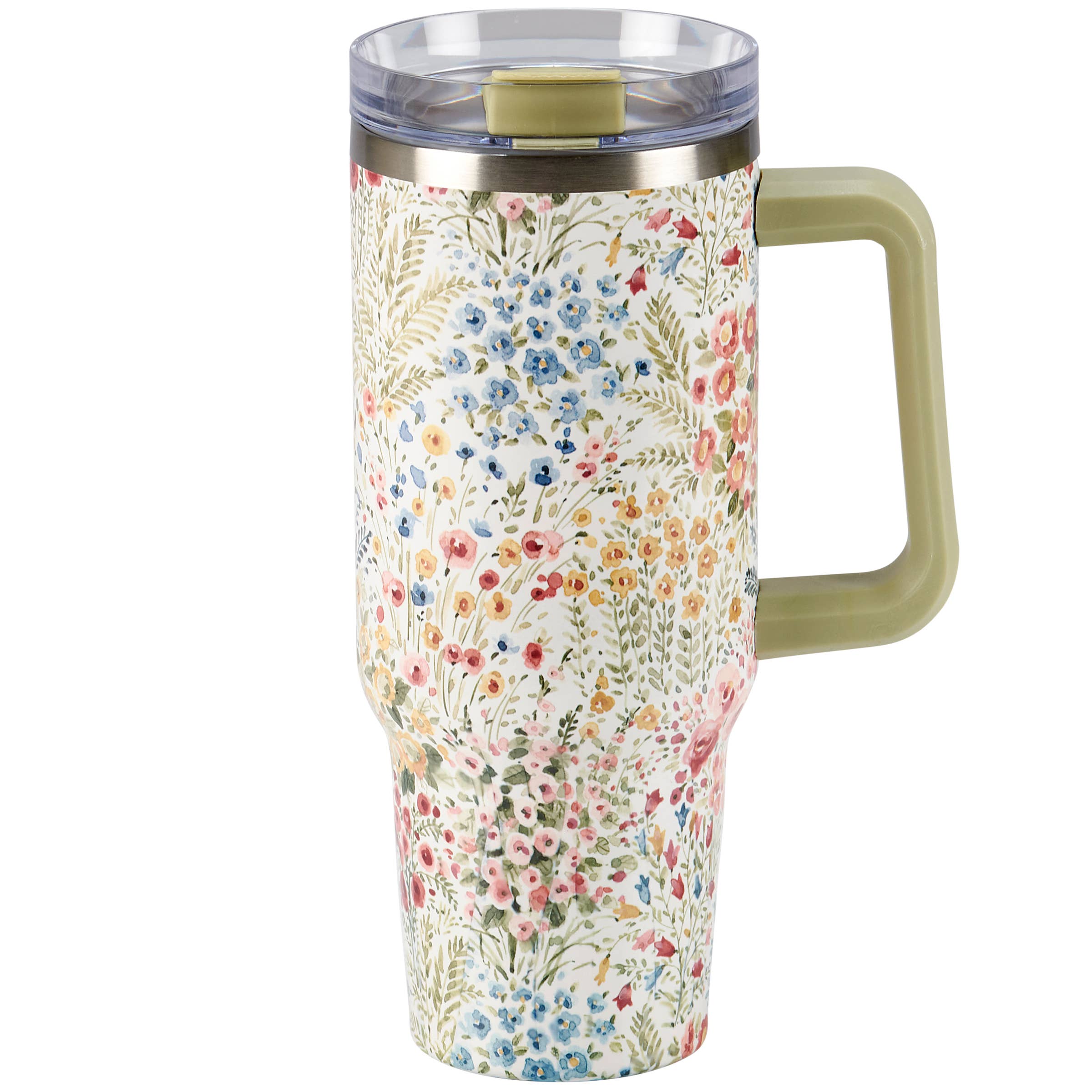 Mixed Floral Travel Mug