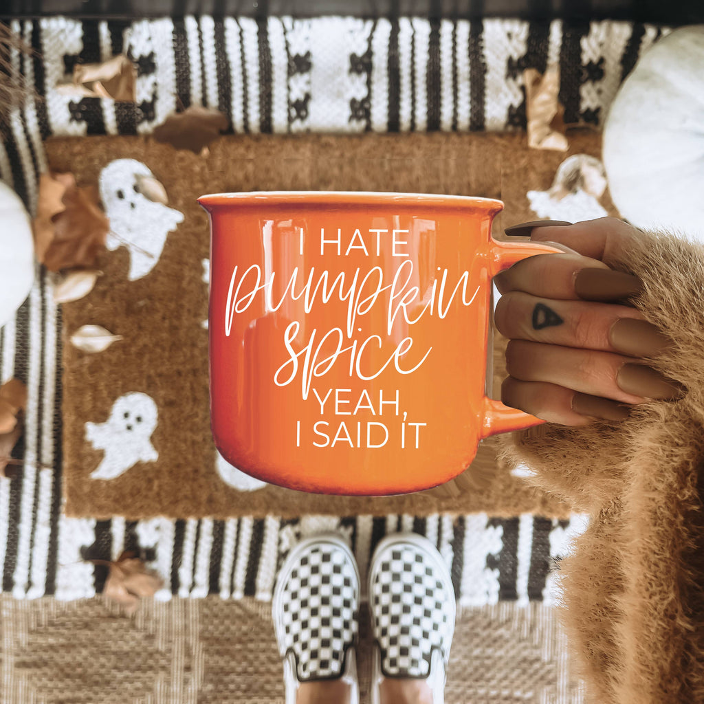 Neutral Fall Coffee Mug, Ceramic Cups for Autumn Home Accent