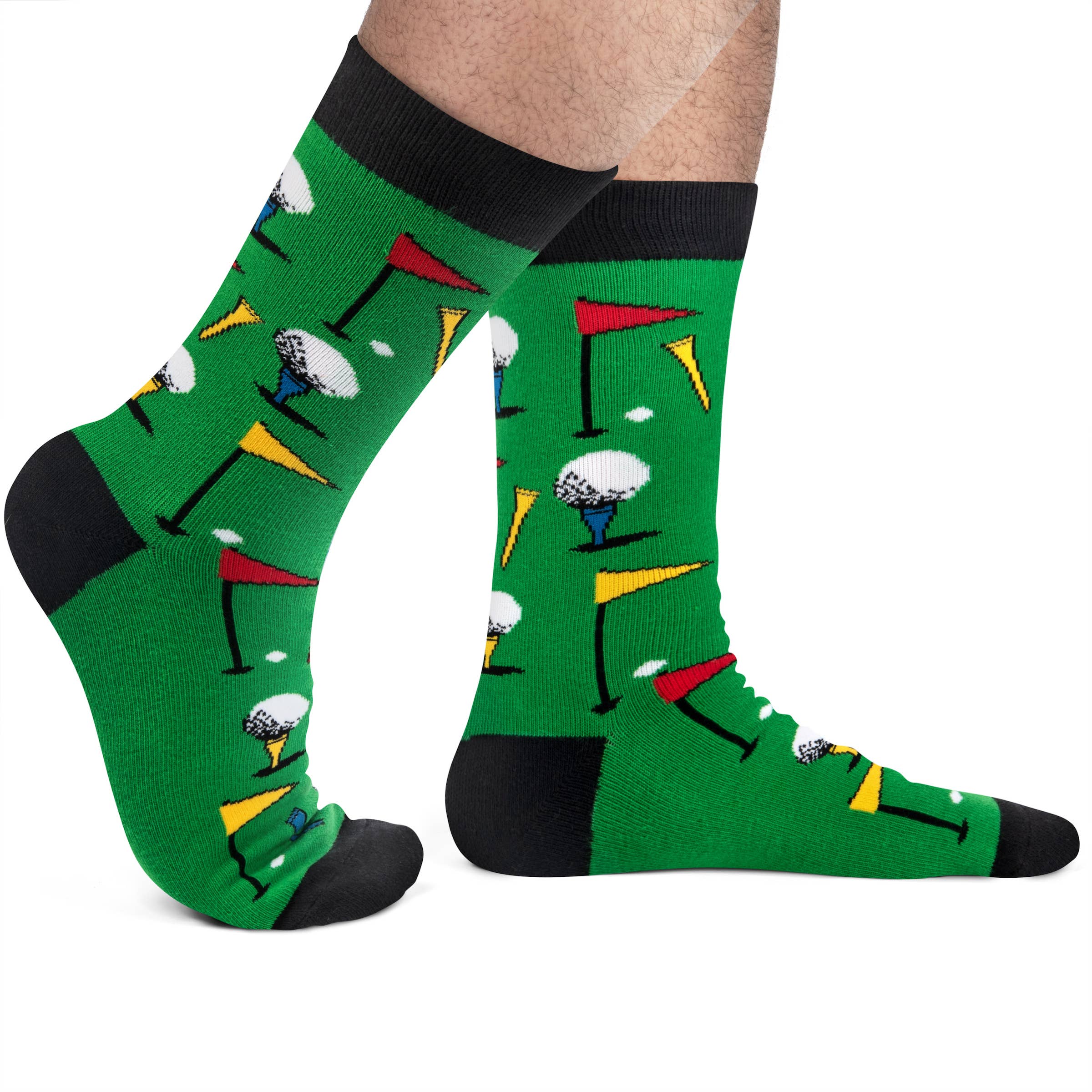 Time To Par Tee Golf Socks