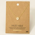 Three Dainty Hearts Necklace