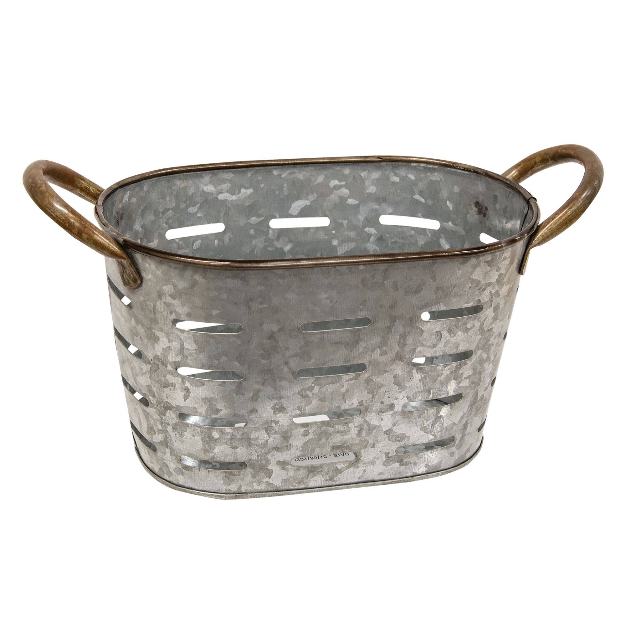 2/set Oval Olive Buckets