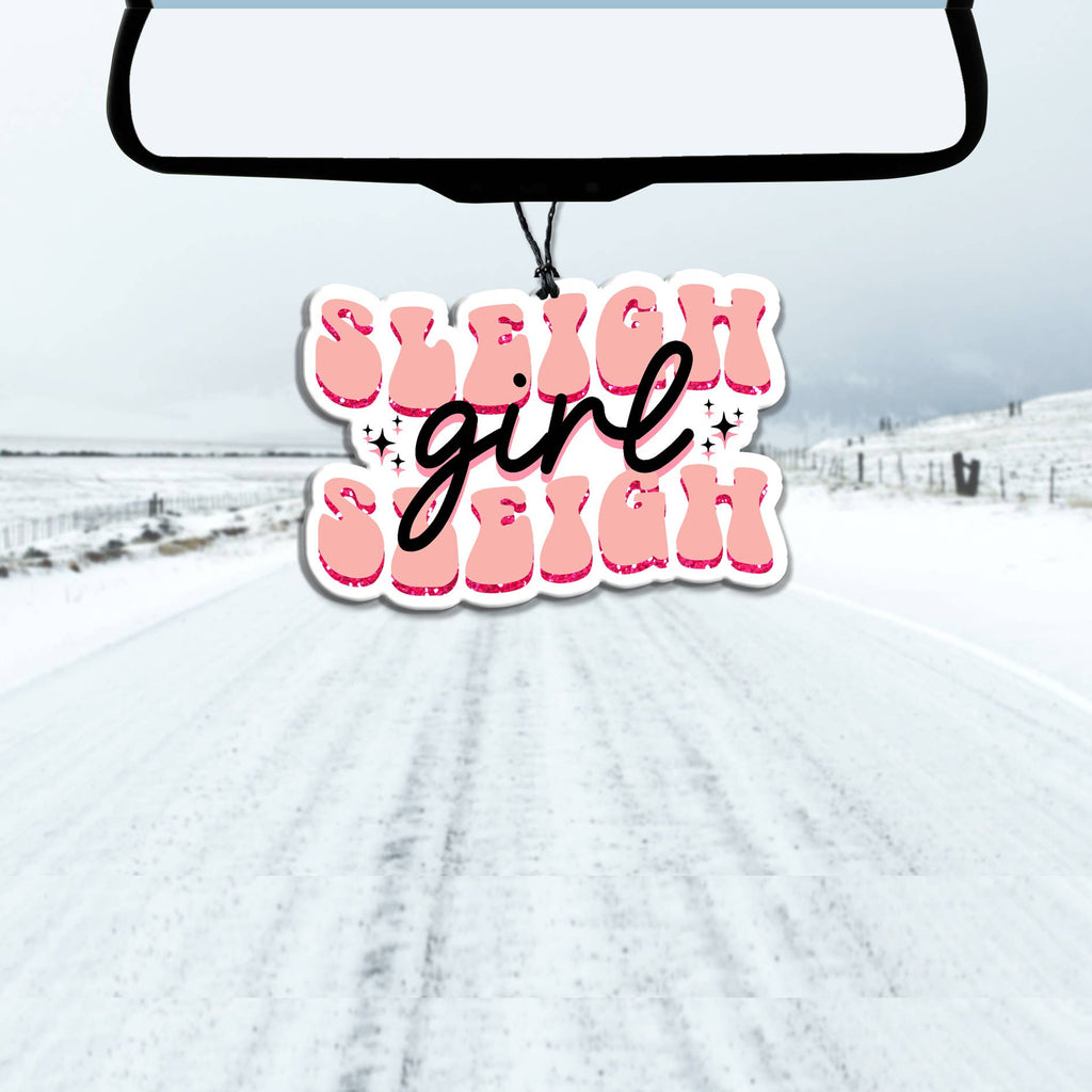 Naughty List, Hanging Air Freshener Christmas for Cars