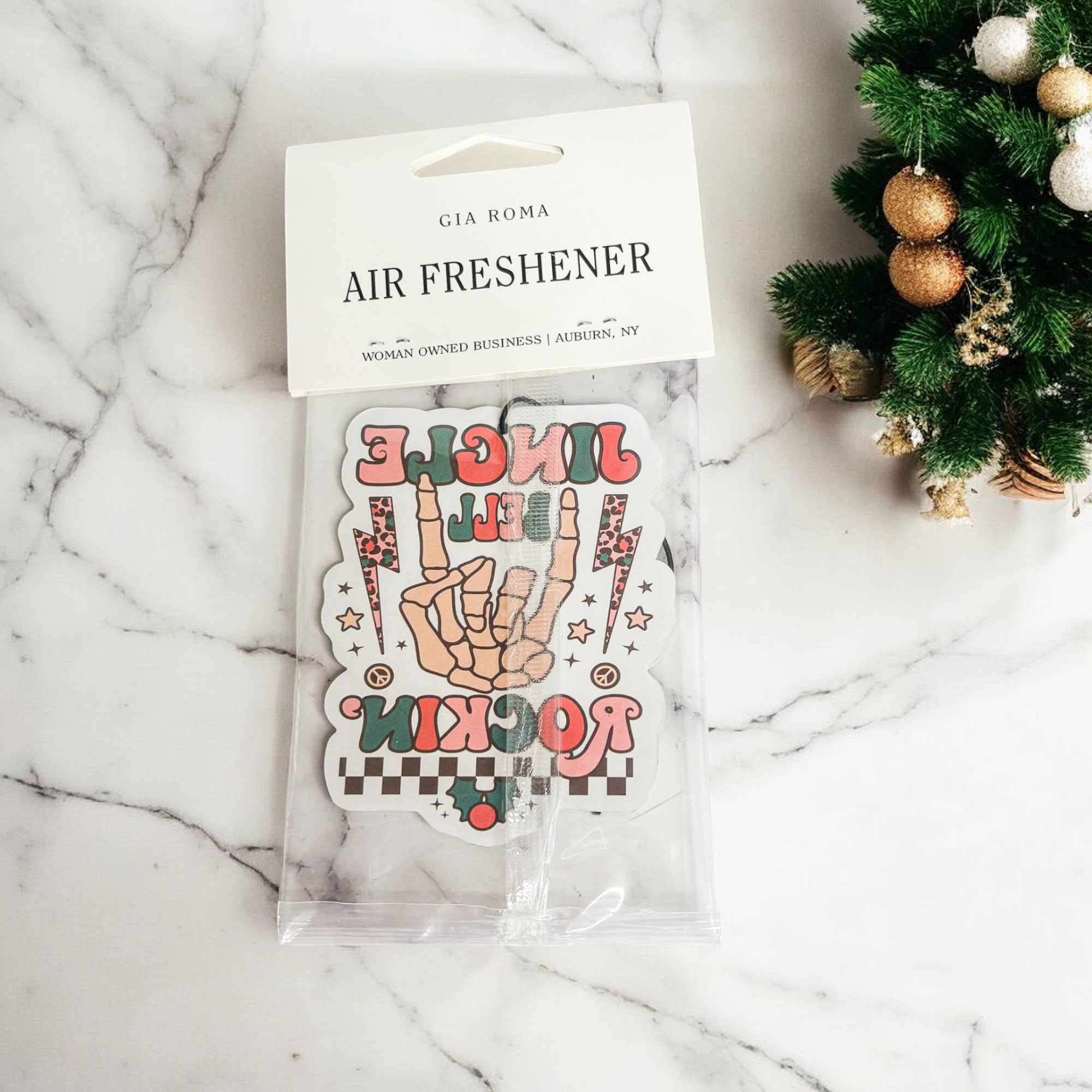 Naughty List, Hanging Air Freshener Christmas for Cars