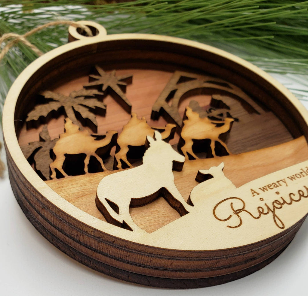 Four-Layer Nativity Ornament