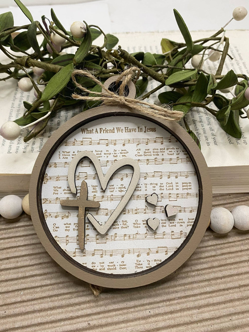 What A Friend Ornament or Gift Tag