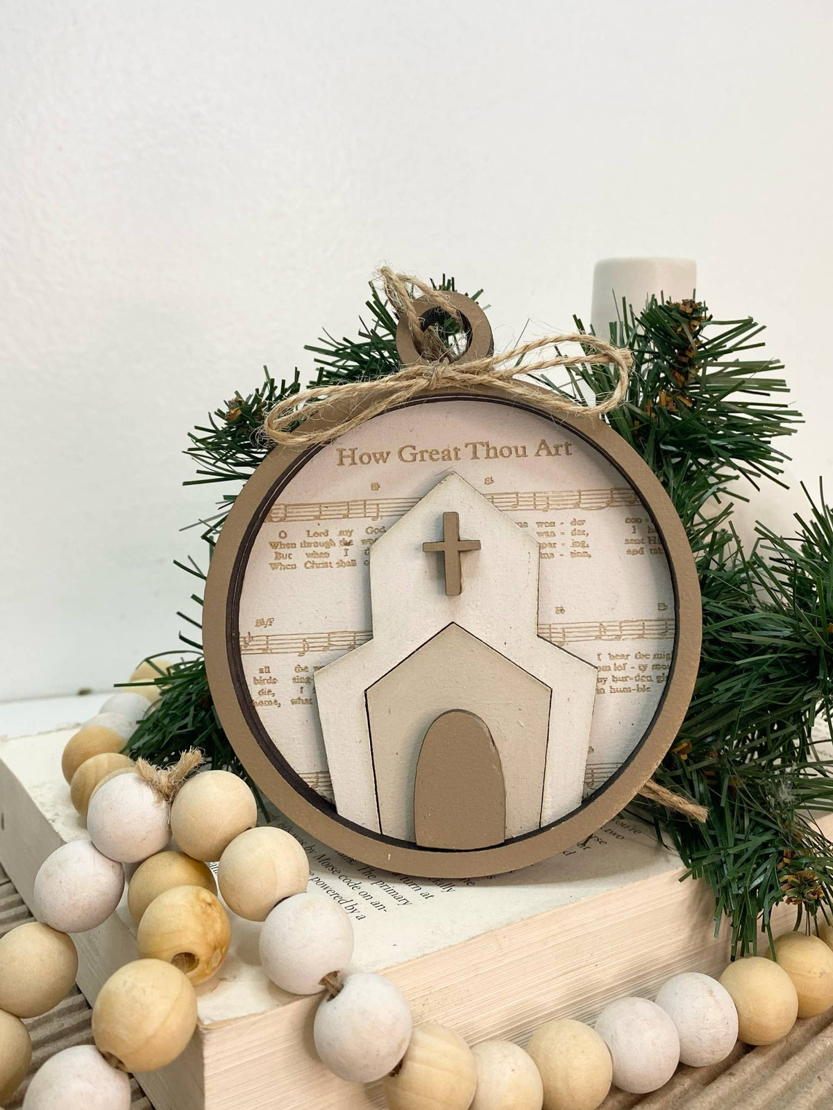 How Great Thou Art Ornament or Gift Tag