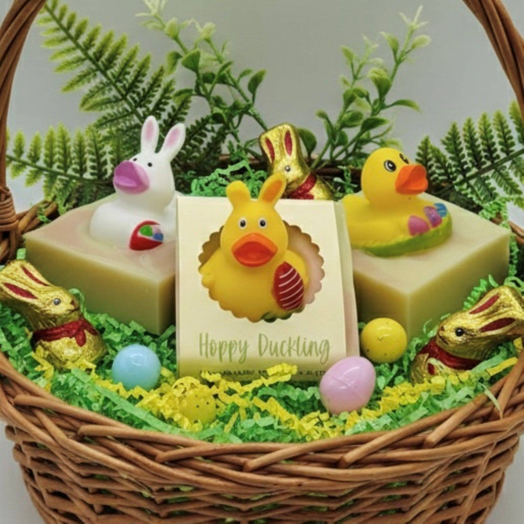 Hoppy Duckling Handmade Soap Bar for Kids EASTER VEGAN