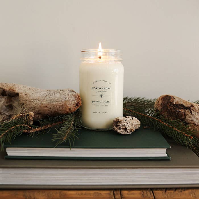 North Shore - Soy Wax Mason Jar Candle