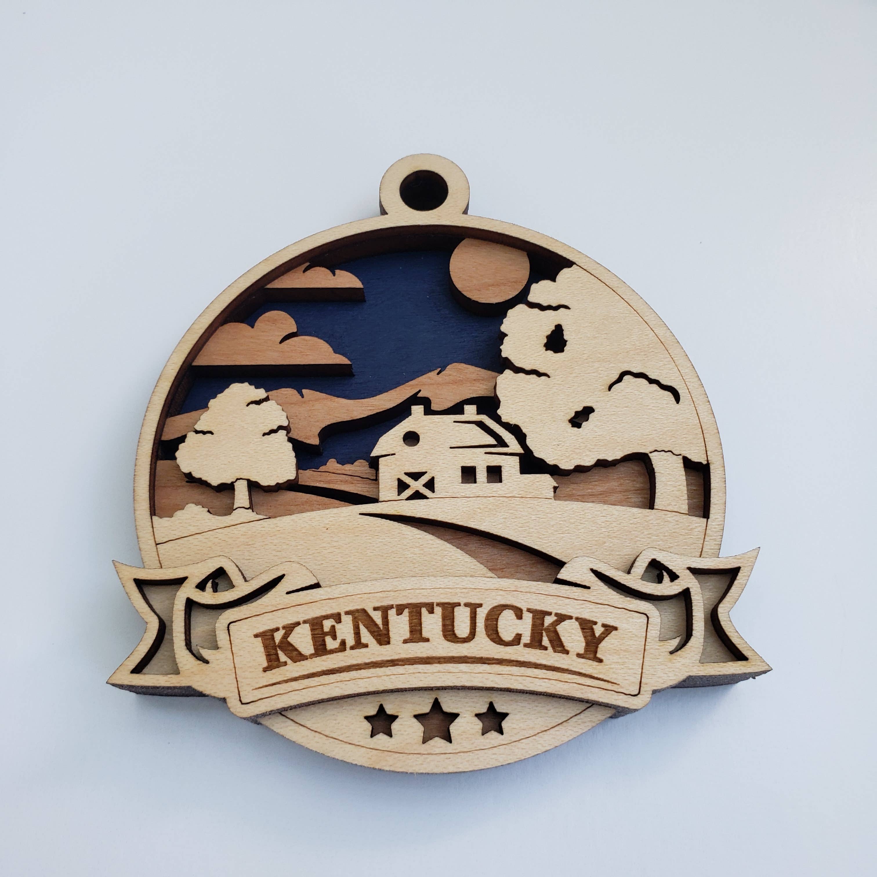 Discover Kentucky State Ornament