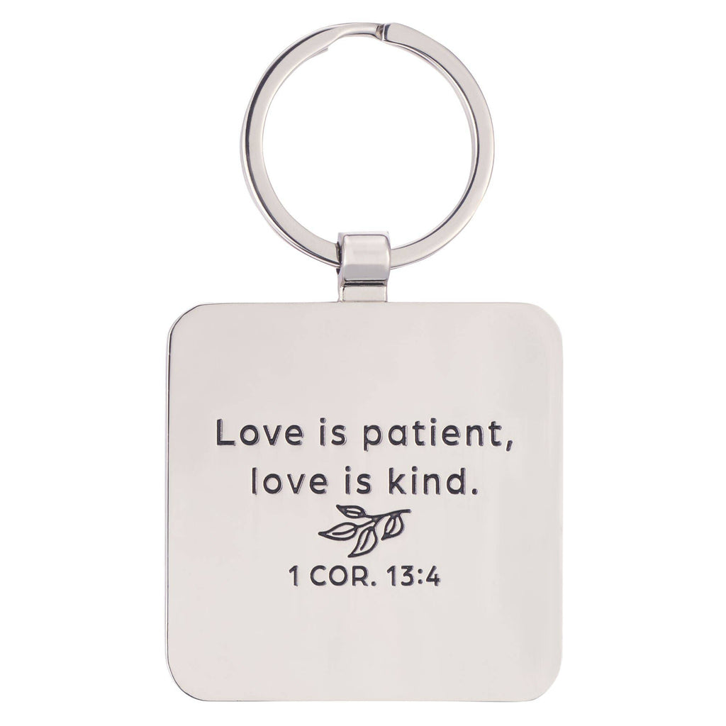 Keychain I Love You Mom 1 Cor. 13:4