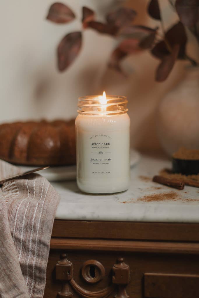 Spice Cake - Soy Wax Mason Jar Candle
