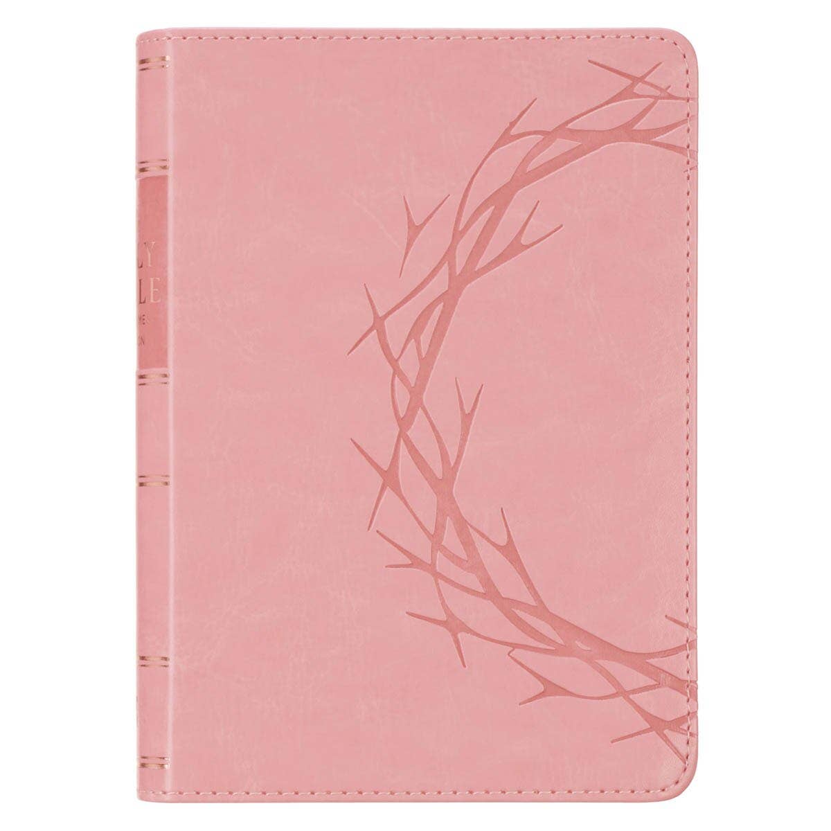 KJV Bible Compact LP Faux Leather, Pink 2