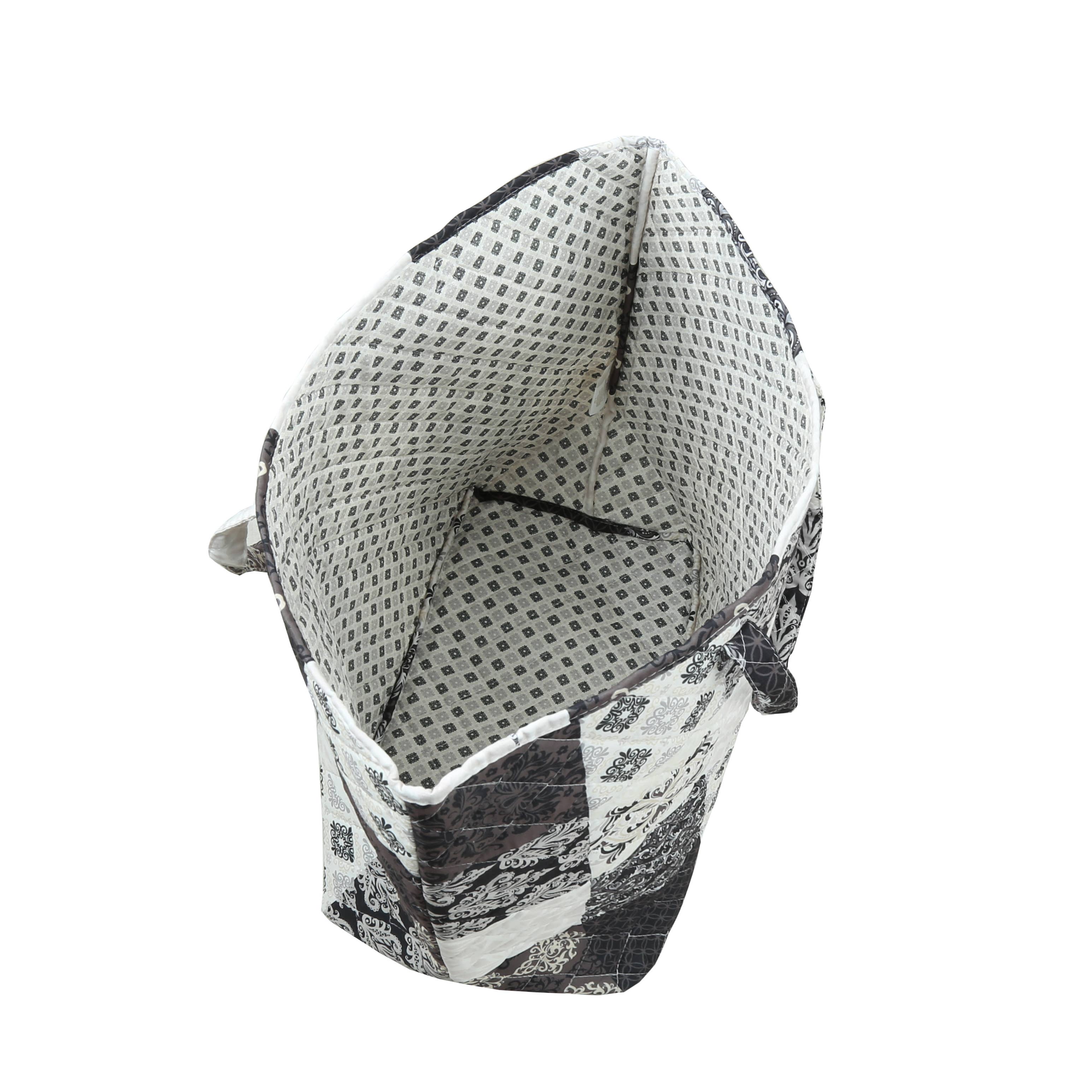 "Arabesque" Designer Quilted Tote Bag