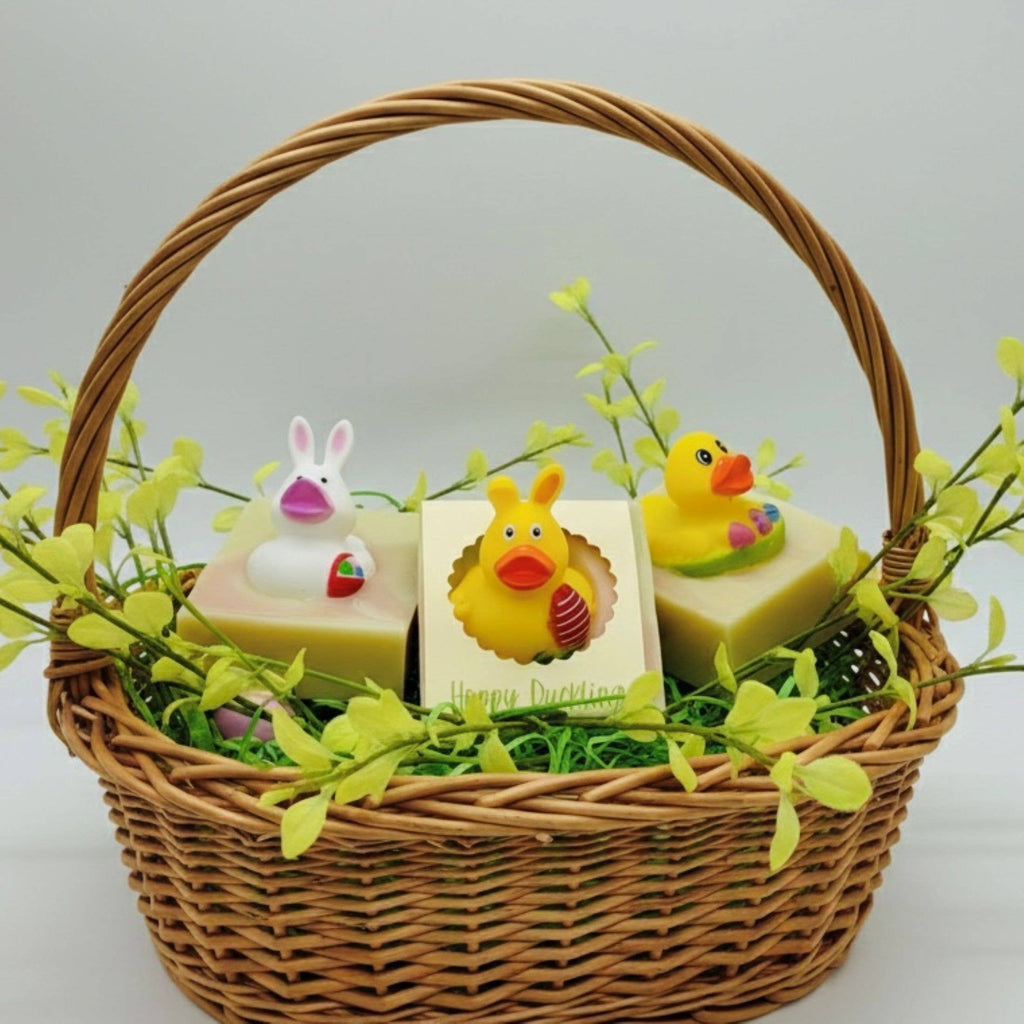 Hoppy Duckling Handmade Soap Bar for Kids EASTER VEGAN