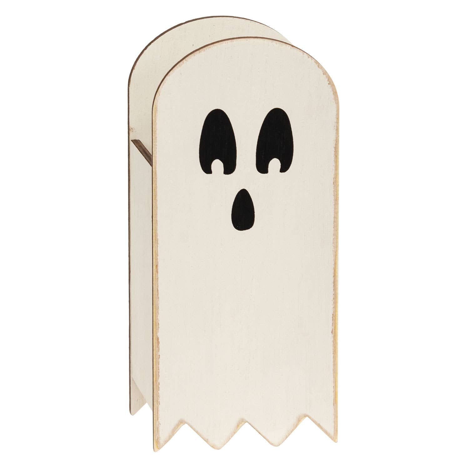 Distressed Wooden Ghost Twig Box