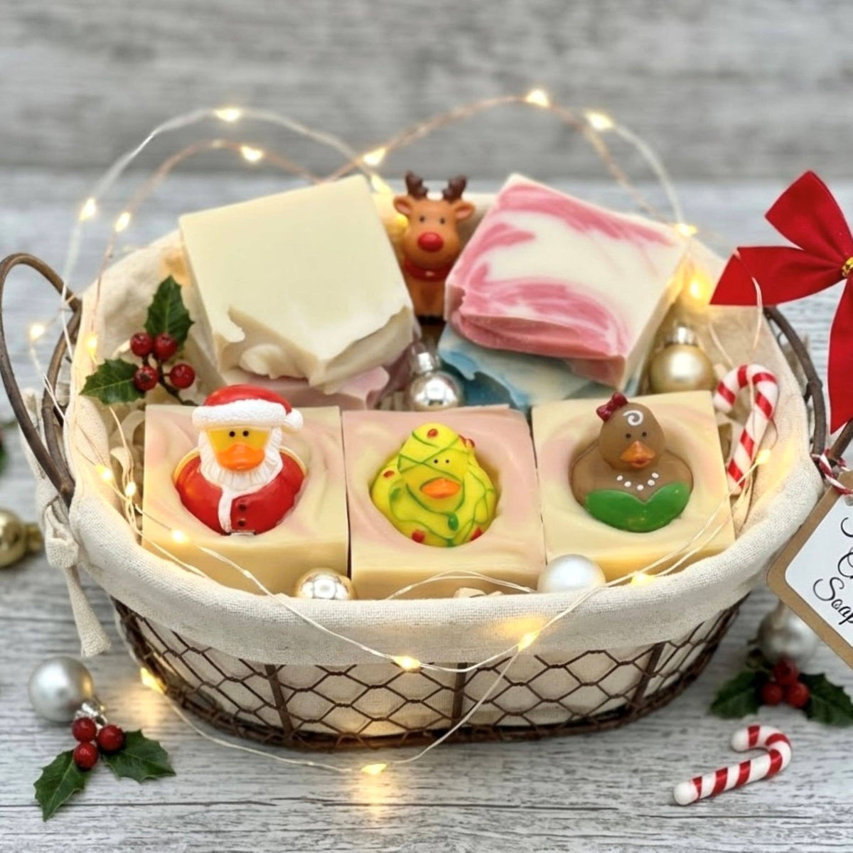Jingle Suds Holiday Handmade Novelty Soap Bar SEASONAL
