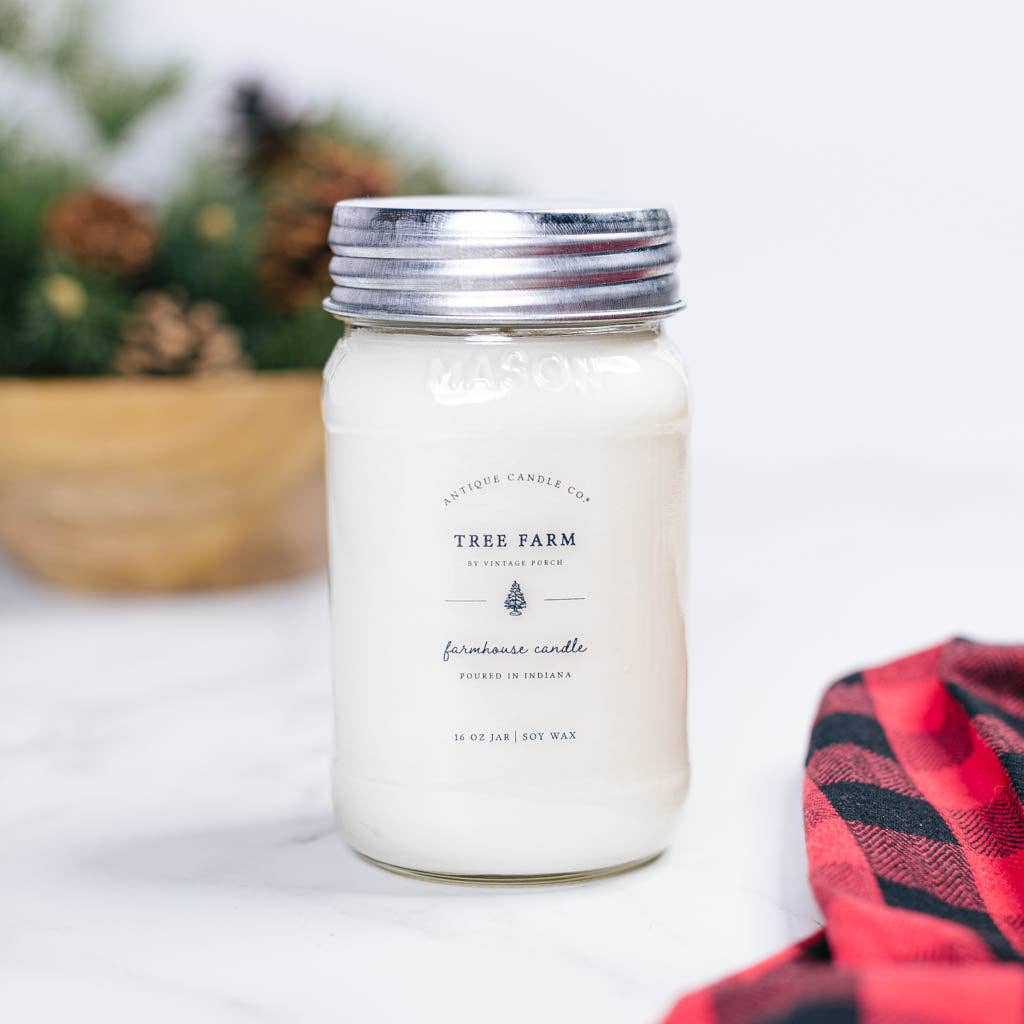 Tree Farm - Soy Wax Mason Jar Candle