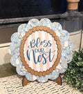 Mini Round Sign - 10" - Bless our Nest