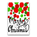 Merry Christmas Dots Flags