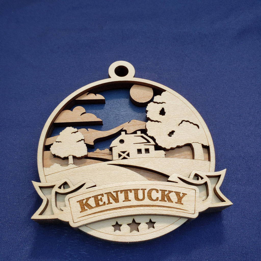 Discover Kentucky State Ornament