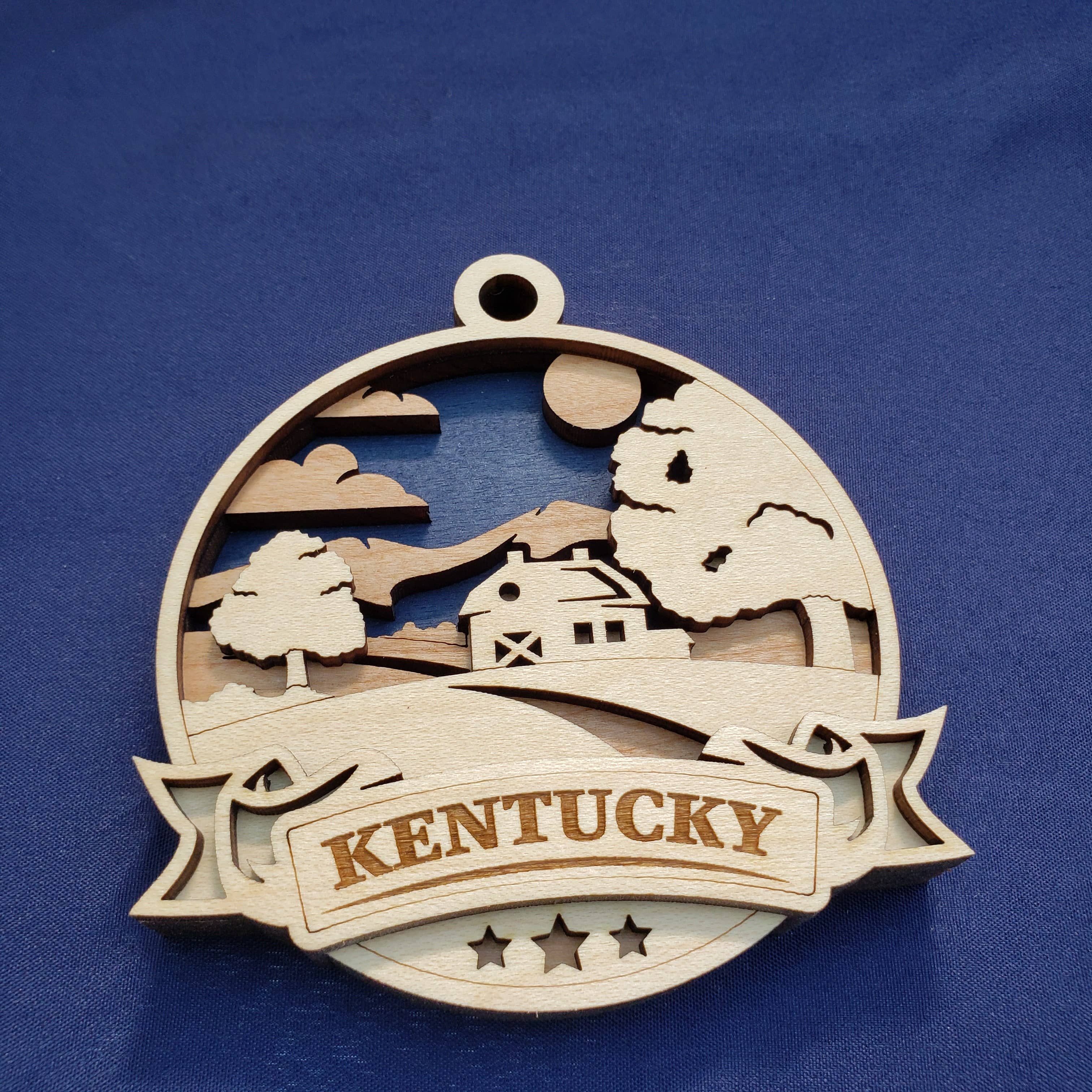 Discover Kentucky State Ornament