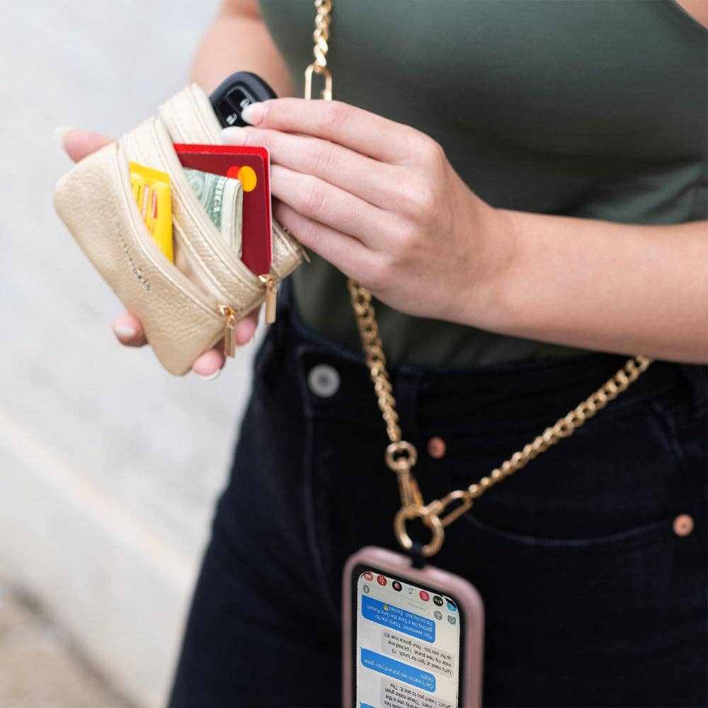 Clip & Go Chain w/Zippered Pouch