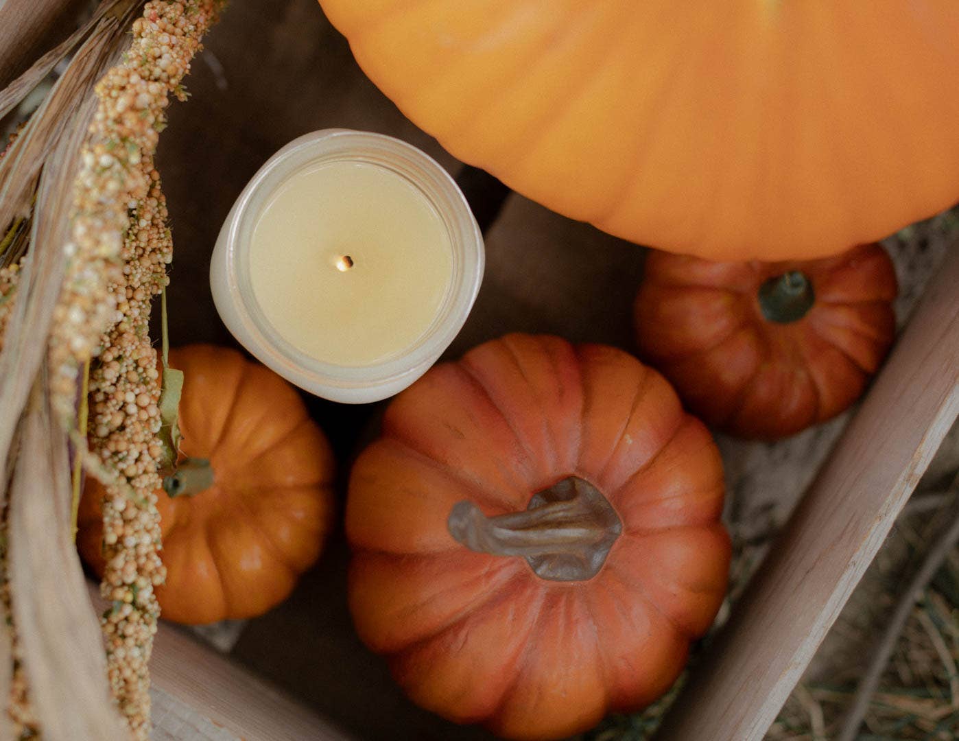 Pumpkin Spice - Soy Wax Mason Jar Candle