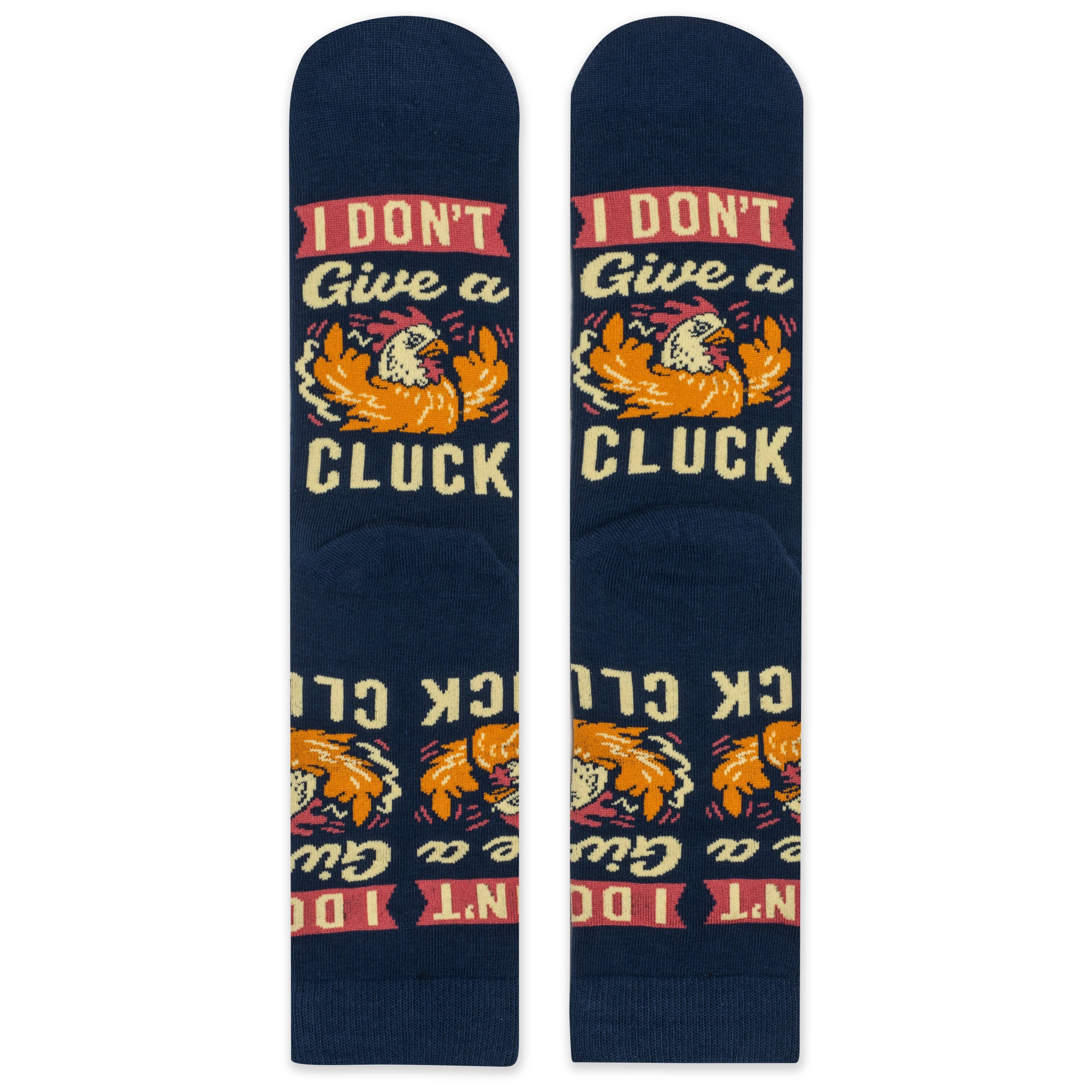 I Don't Give a Cluck Chicken Socks Gift for Women and Men