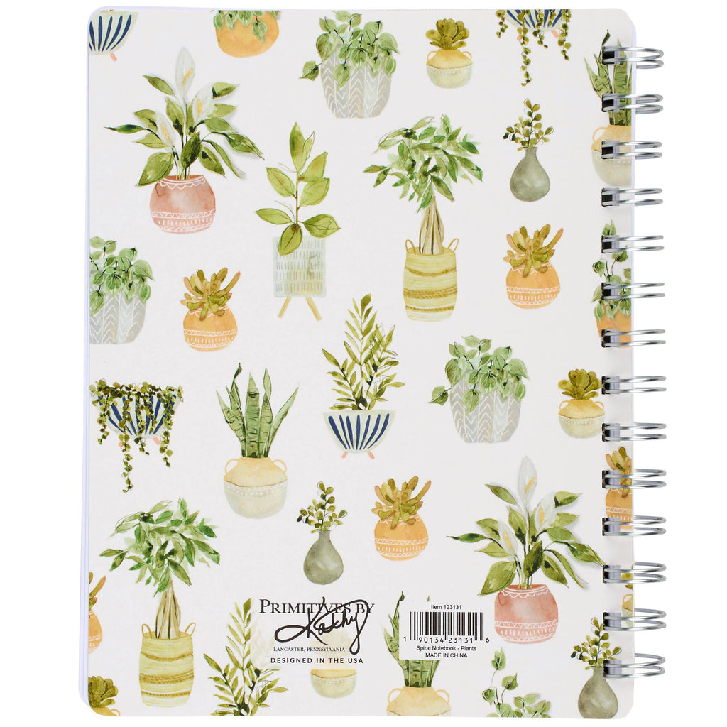 Plants Spiral Notebook