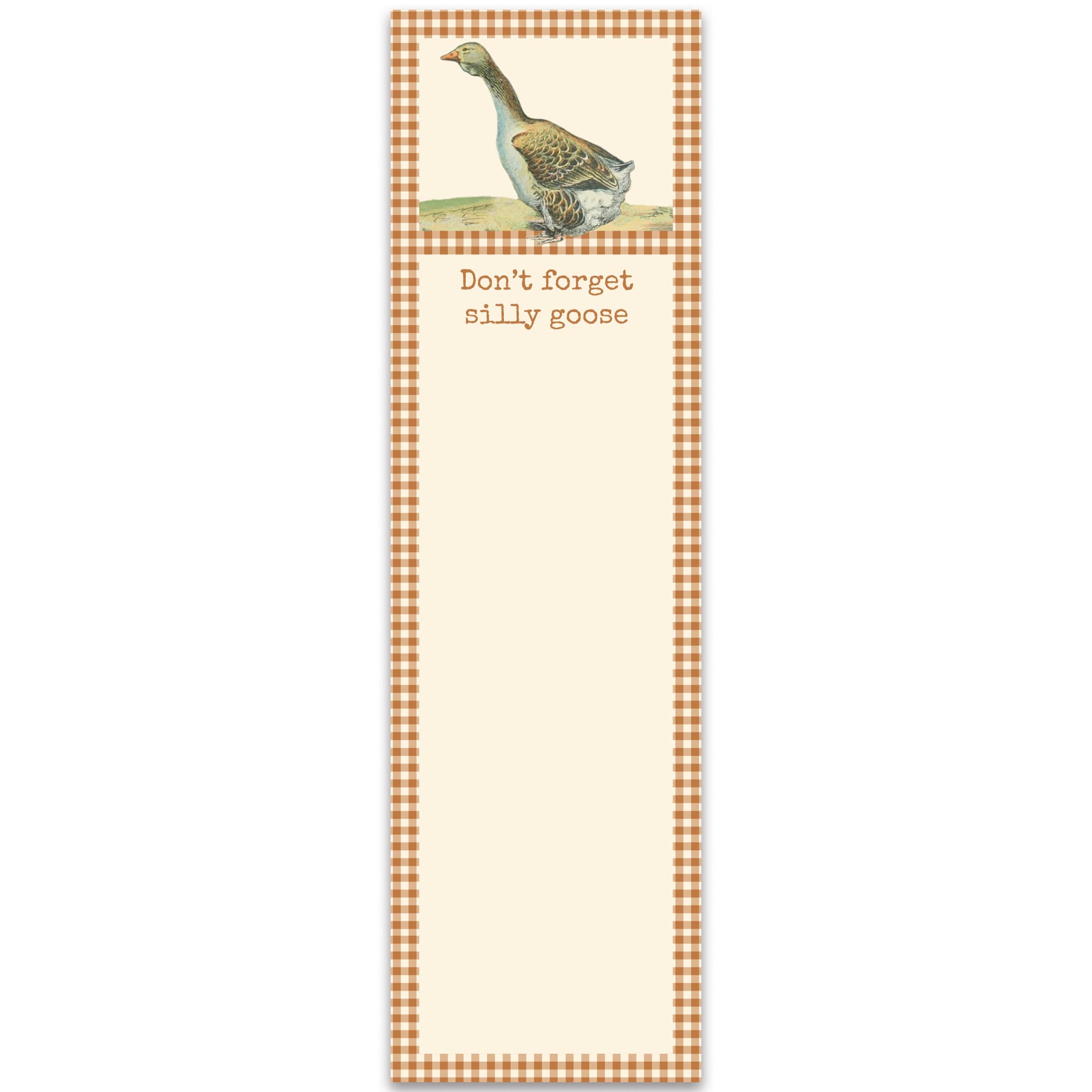 Don't Forget Silly Goose List Pad