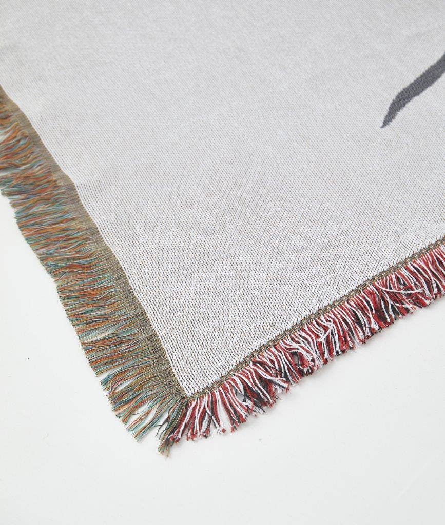 "Cardinals Appear" - Woven Tapestry Throw