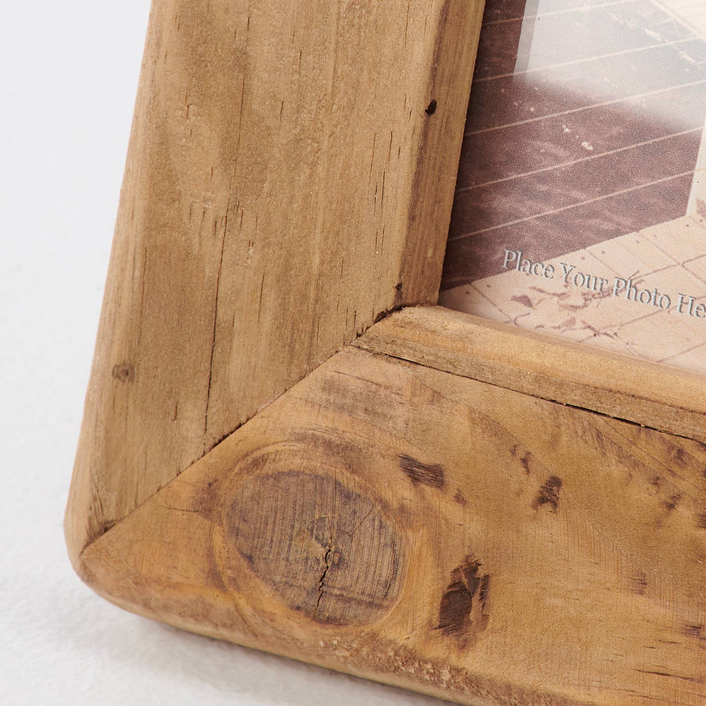 Rustic Wood Rectangle Frame