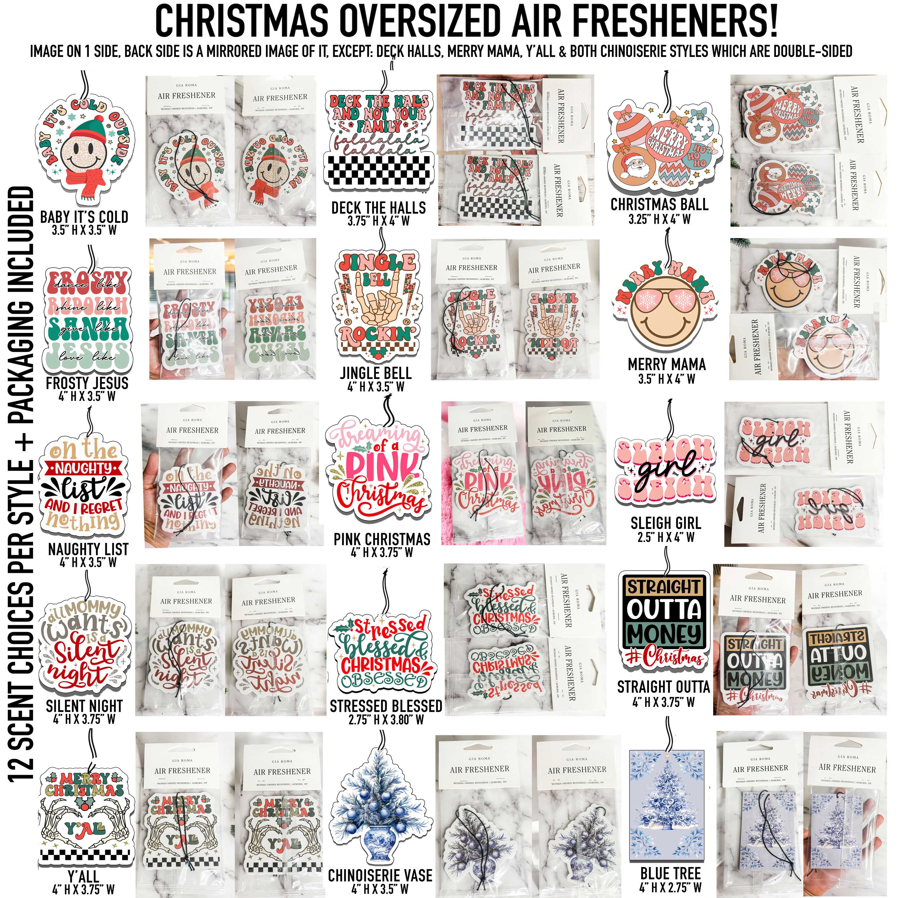 Funny Christmas Gifts Cheap | Hanging Air Freshener