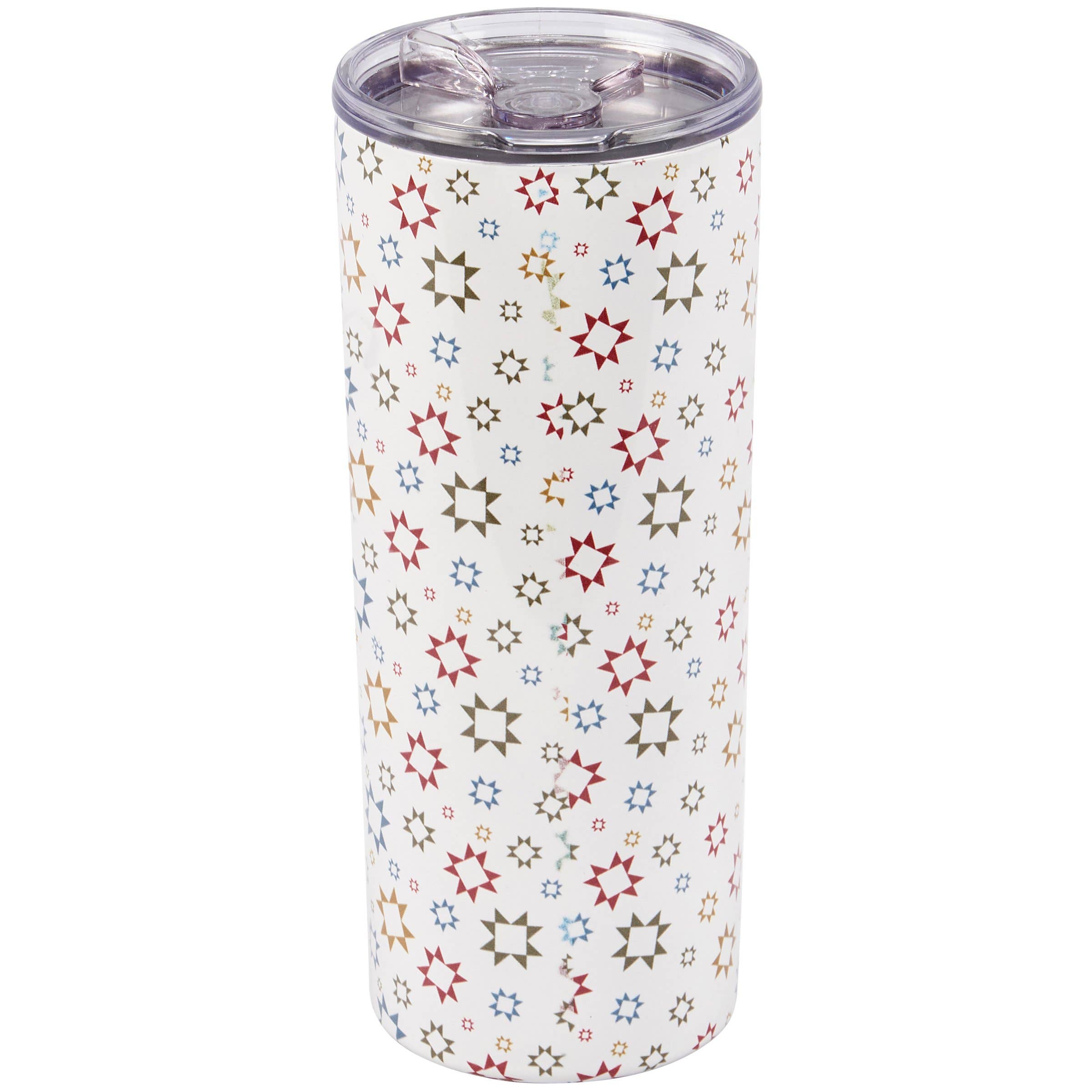 Star Quilt Coffee Tumbler
