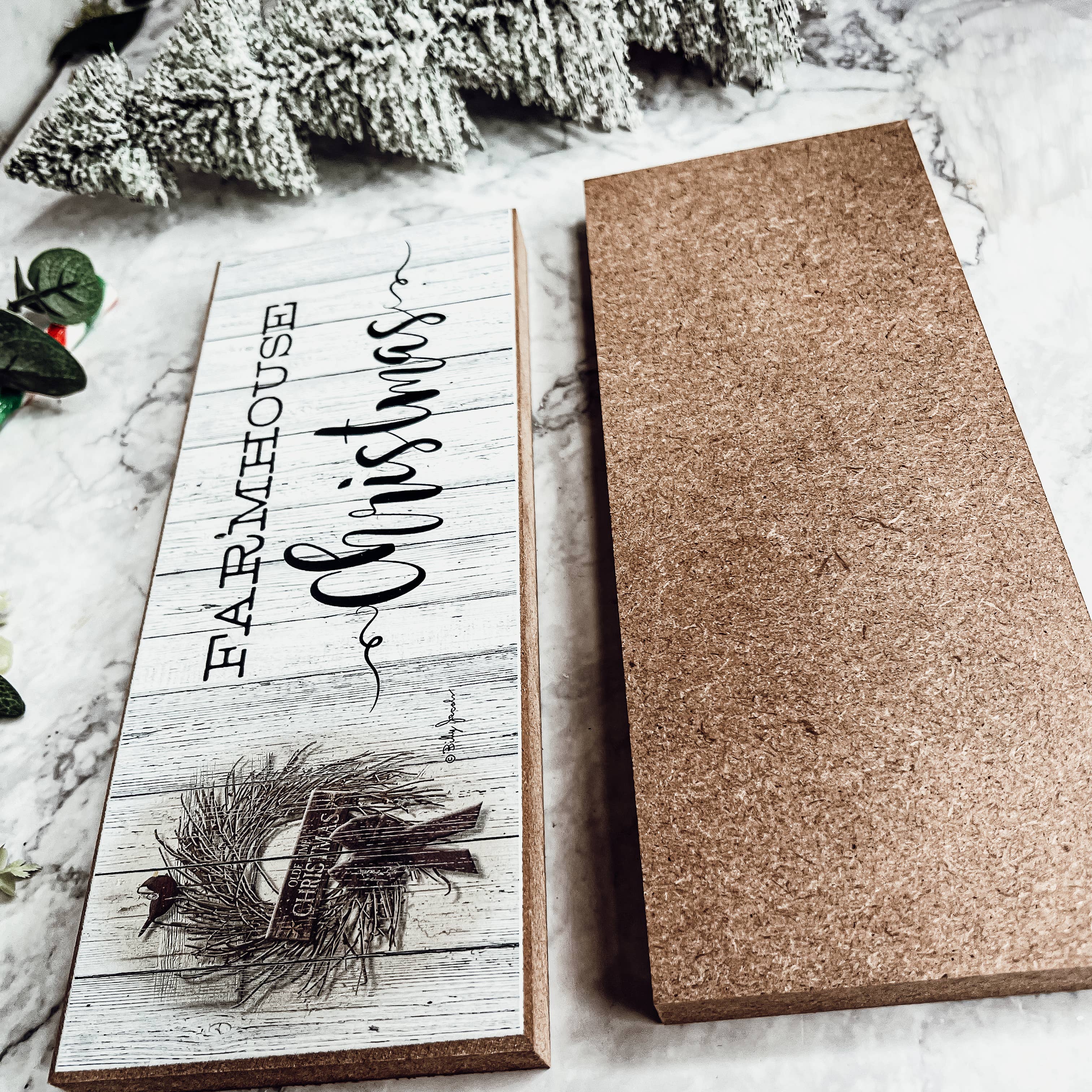 Christmas Home Signs, Wooden Christmas Decorations Modern