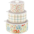 Mixed Florals Server Set