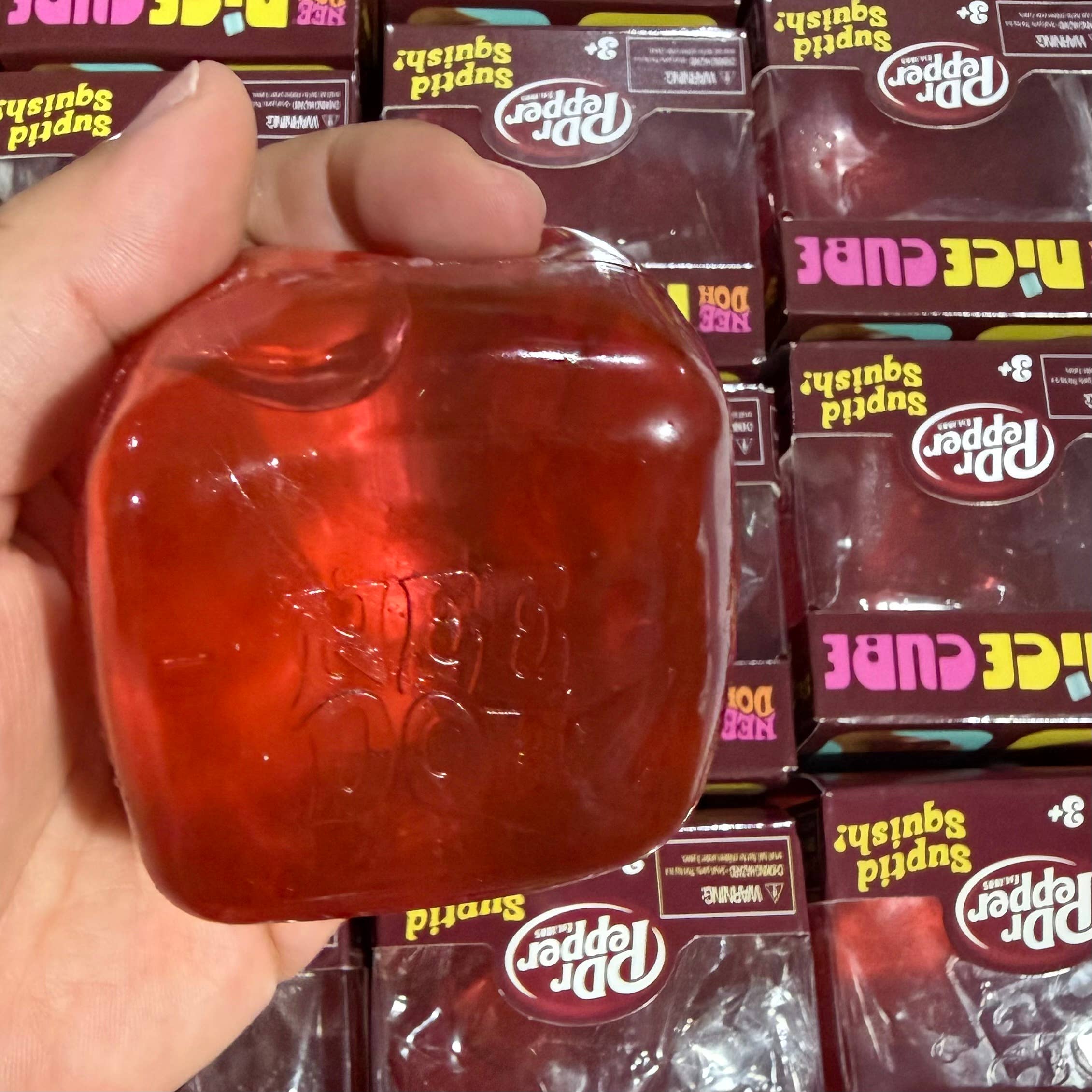 Nice cube jellyfish Squishy Toy Stress Relief Toy