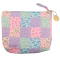 "Spring Garden" - Designer Quilted Cosmetic Bag