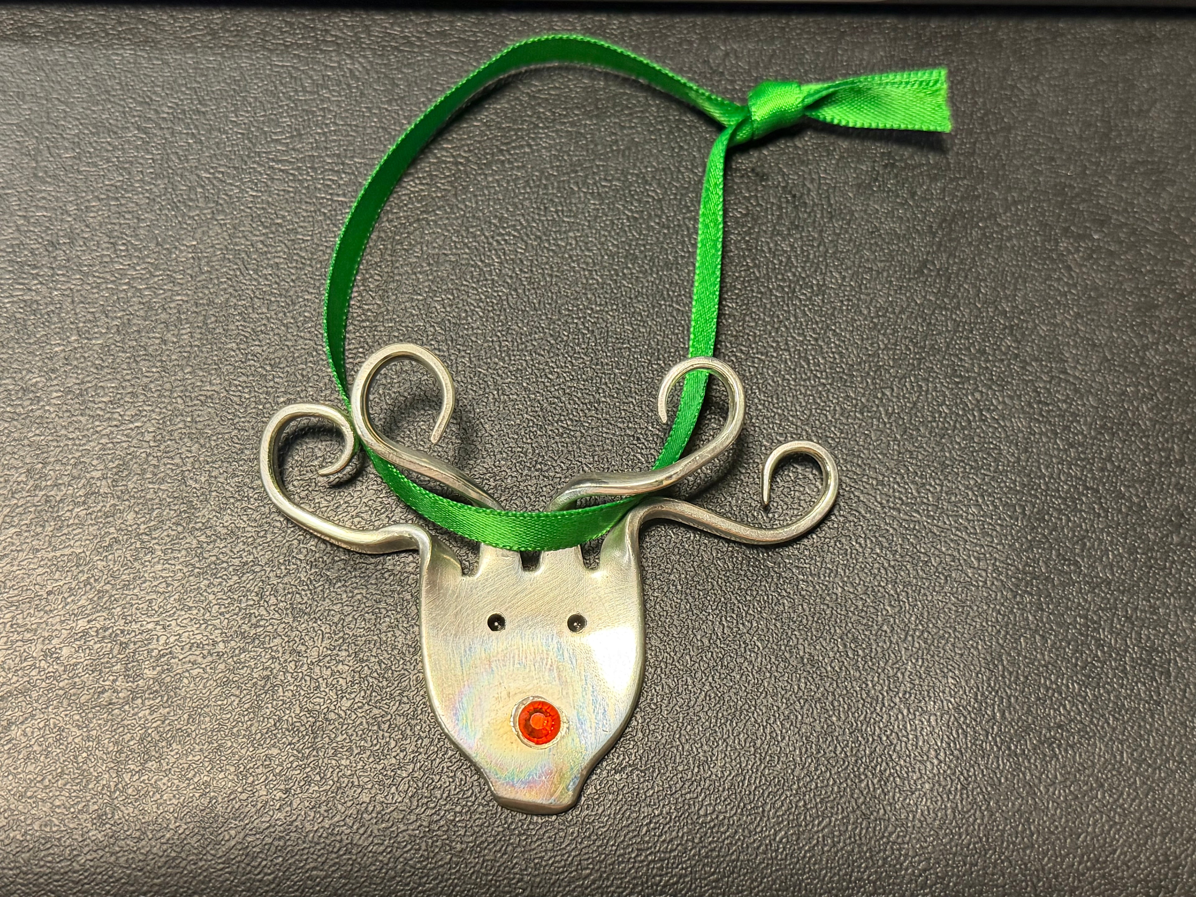 Reindeer Fork Ornament