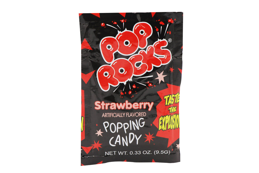 Pop Rocks, Strawberry, 0.33oz, 24Ct Case