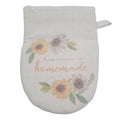 "Sunflower Spectacular" Floral-Themed Grabber Mitt