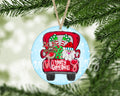 Merry Christmas Truck Ornament