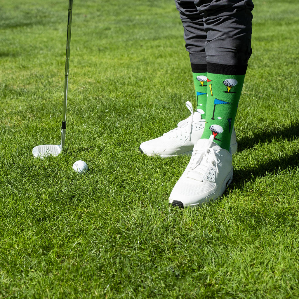 Time To Par Tee Golf Socks