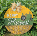 DIY Happy Harvest Tractor Door Hanger