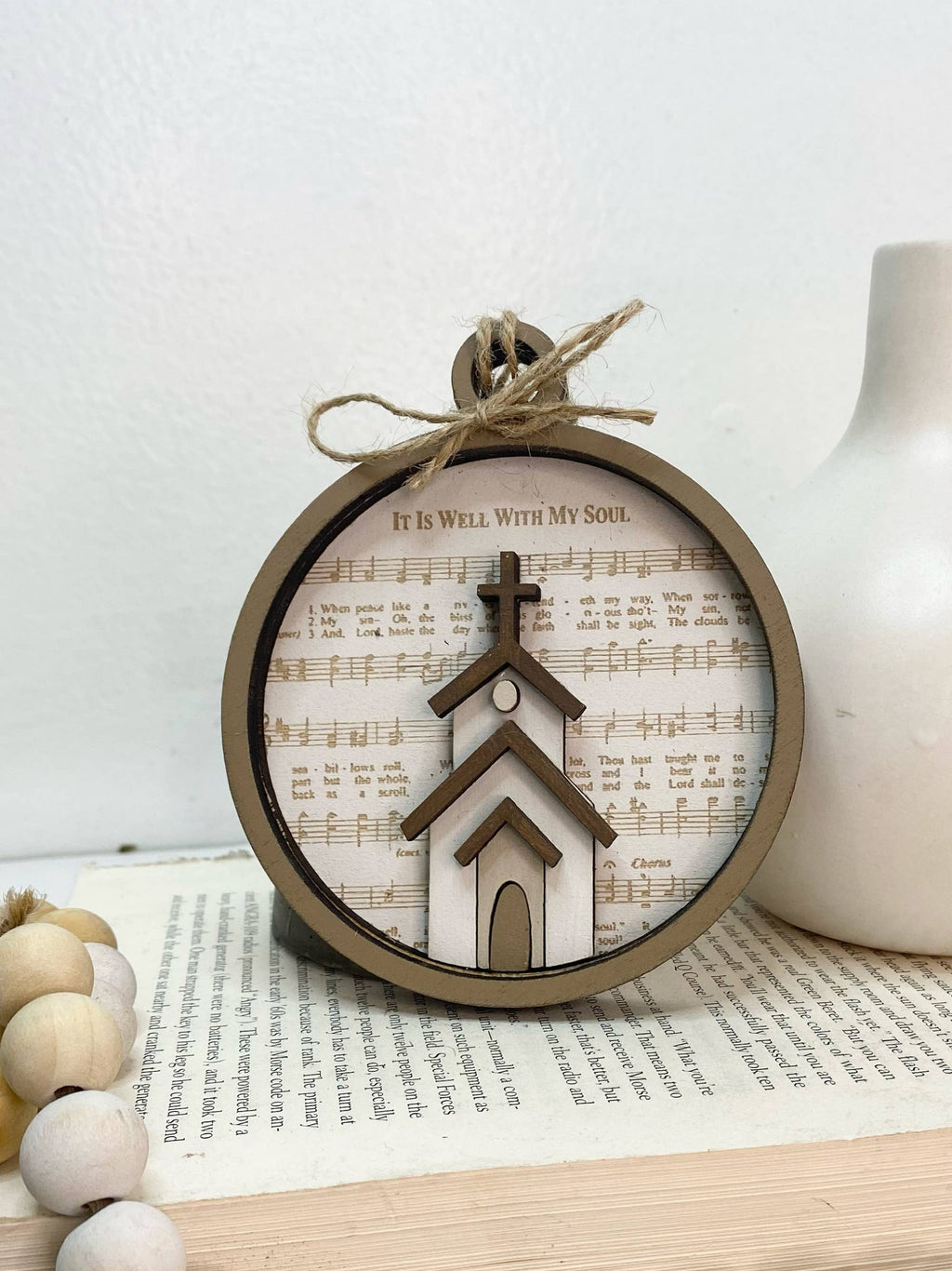 It is Well Ornament or Gift Tag
